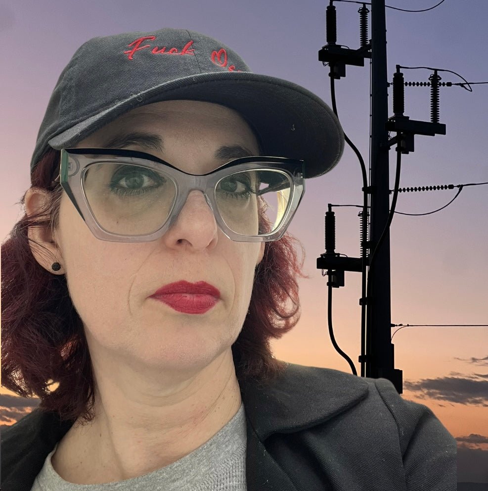 'Fuck Off' Embroidered Black Baseball Cap - GothAlternativeLife