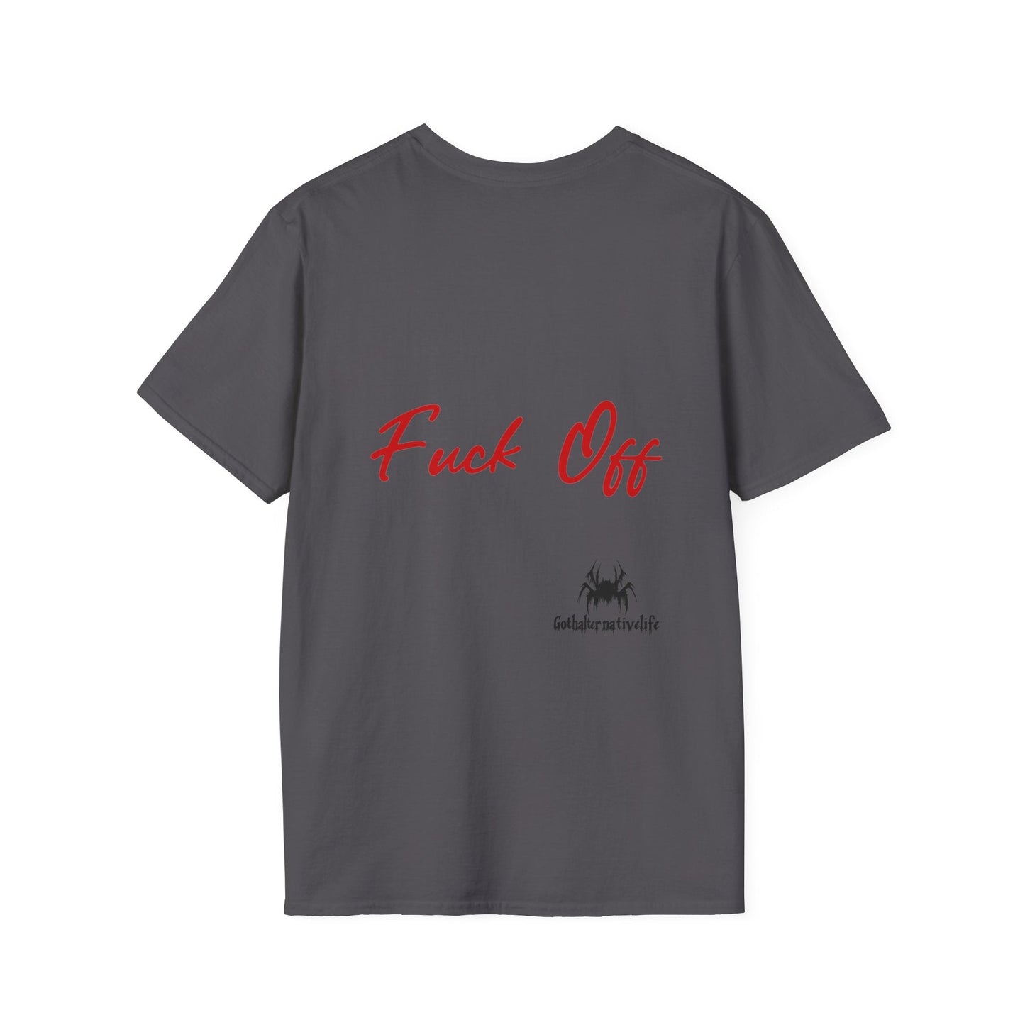 Funny Fuck Off Everyday Invisible Armour - Unisex Softstyle T-Shirt - GothAlternativeLife