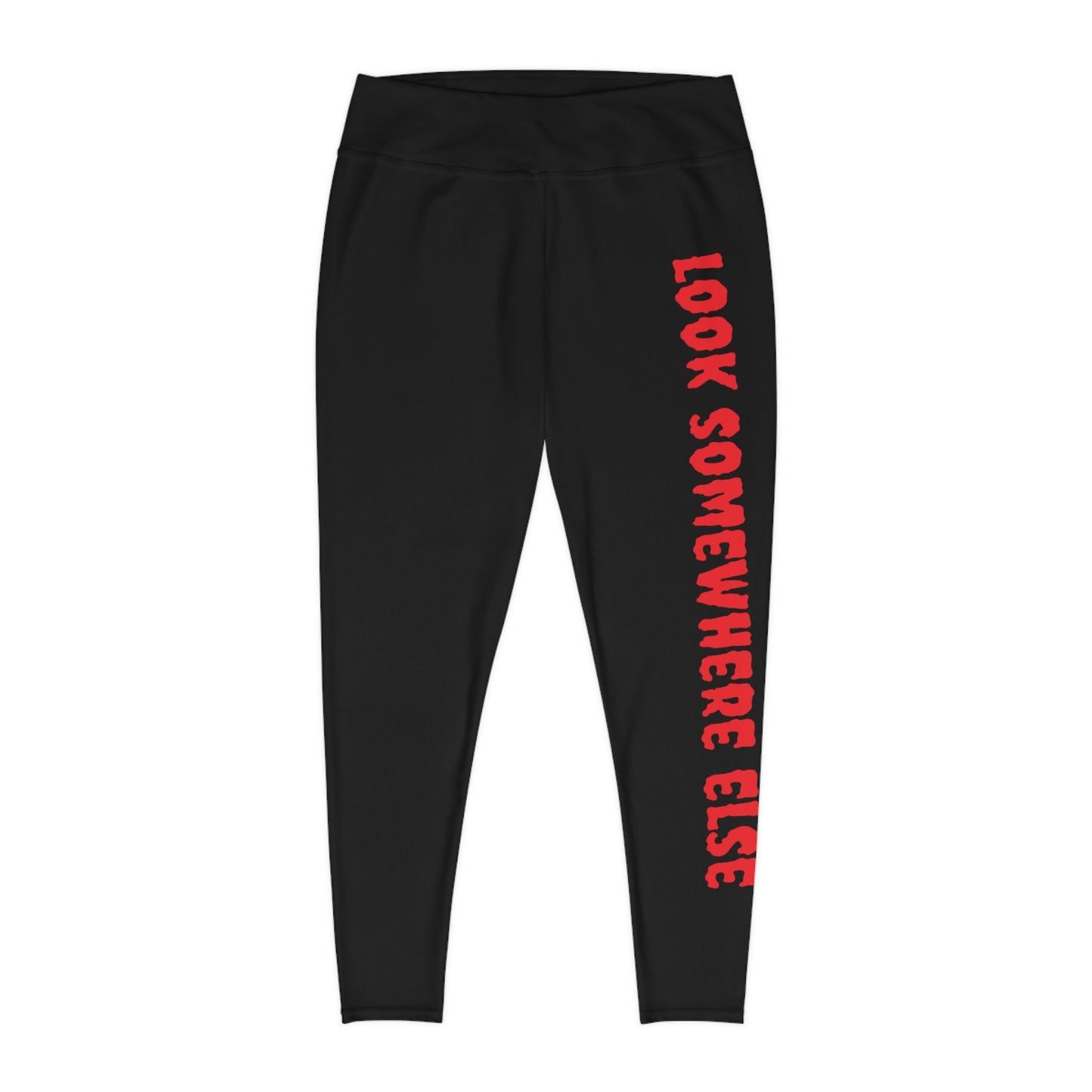 Yoga Leggings Attitude Plus Size - GothAlternativeLife