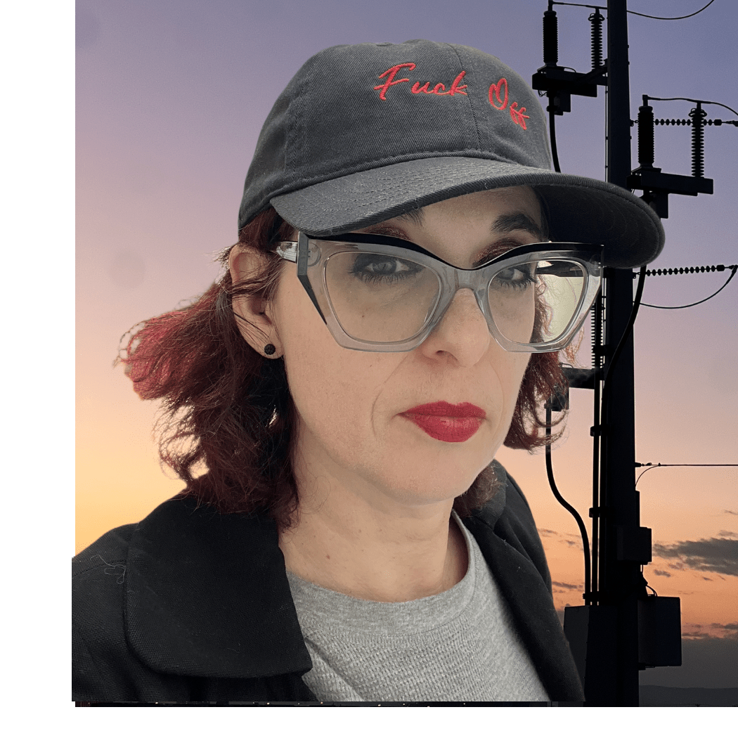 'Fuck Off' Embroidered Black Baseball Cap - GothAlternativeLife