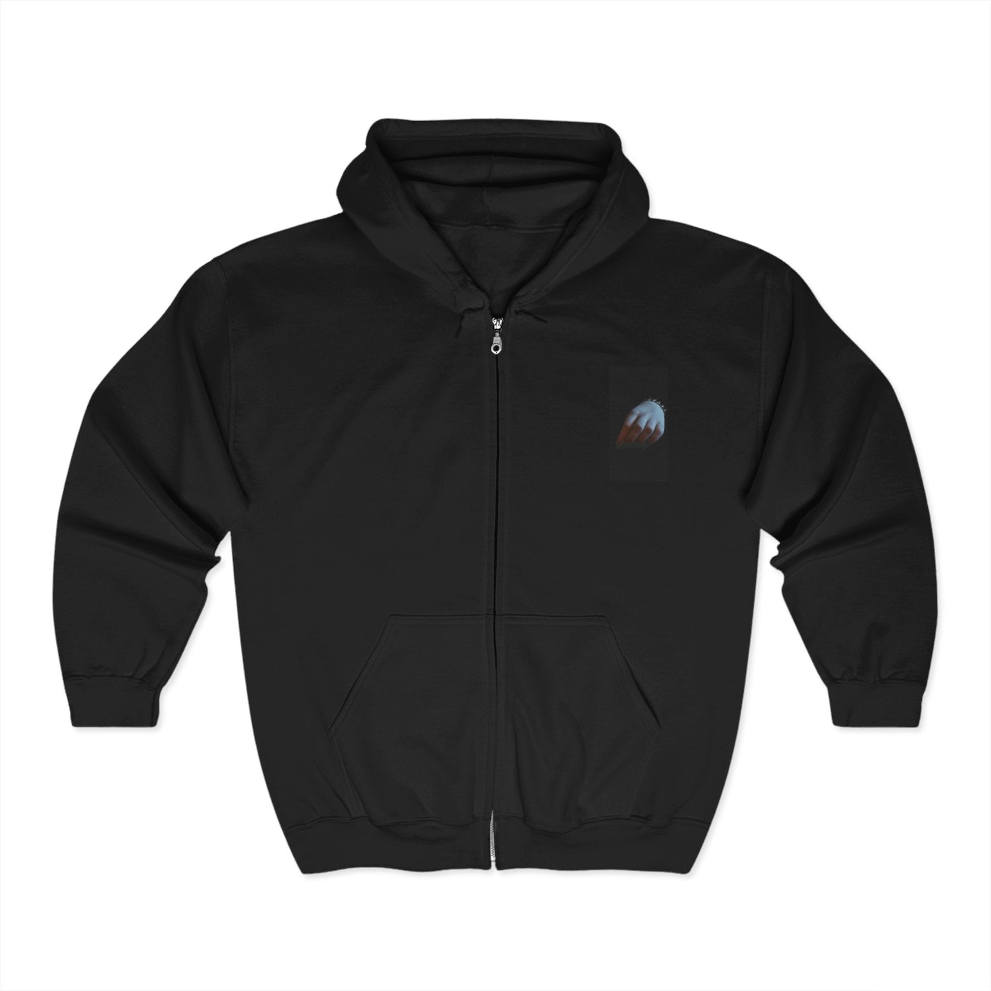 Fuck Off Full Zip Hooded Sweatshirt - GothAlternativeLife