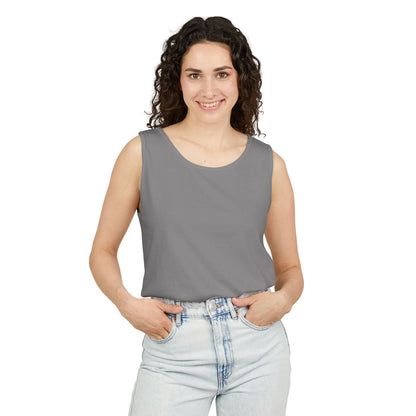 Fuck Off Garment Dyed Tank - Unisex Tank Top - GothAlternativeLife