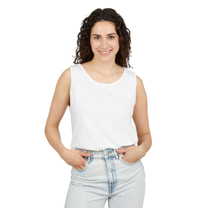 Fuck Off Garment Dyed Tank - Unisex Tank Top - GothAlternativeLife