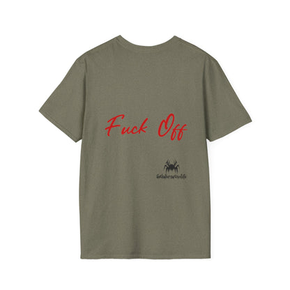 Funny Fuck Off Everyday Invisible Armour - Unisex Softstyle T-Shirt - GothAlternativeLife