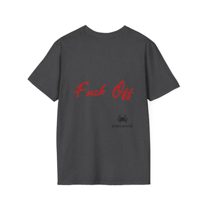 Funny Fuck Off Everyday Invisible Armour - Unisex Softstyle T-Shirt - GothAlternativeLife